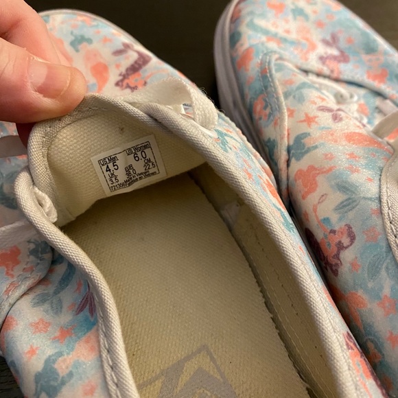 EUC Women’s Mermaid Vans size 6 - Picture 3 of 4